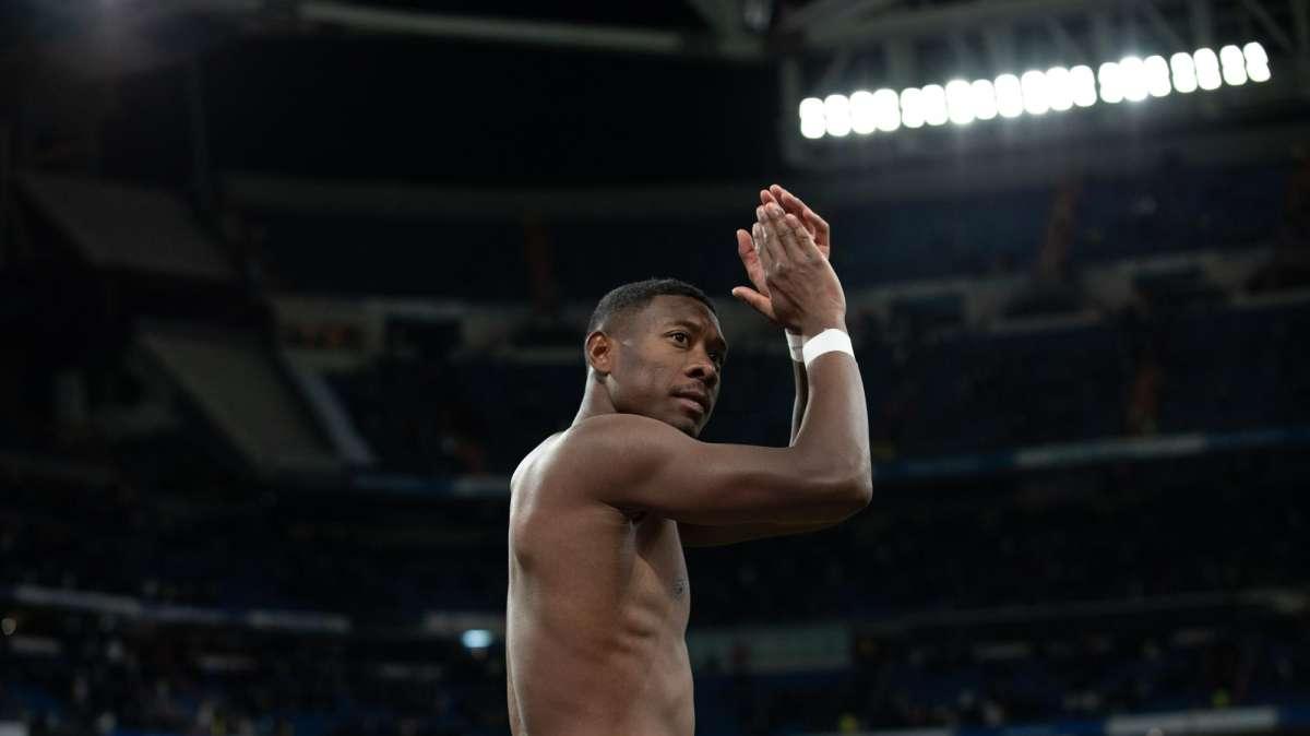 El Real Madrid presume de David Alaba en el campo