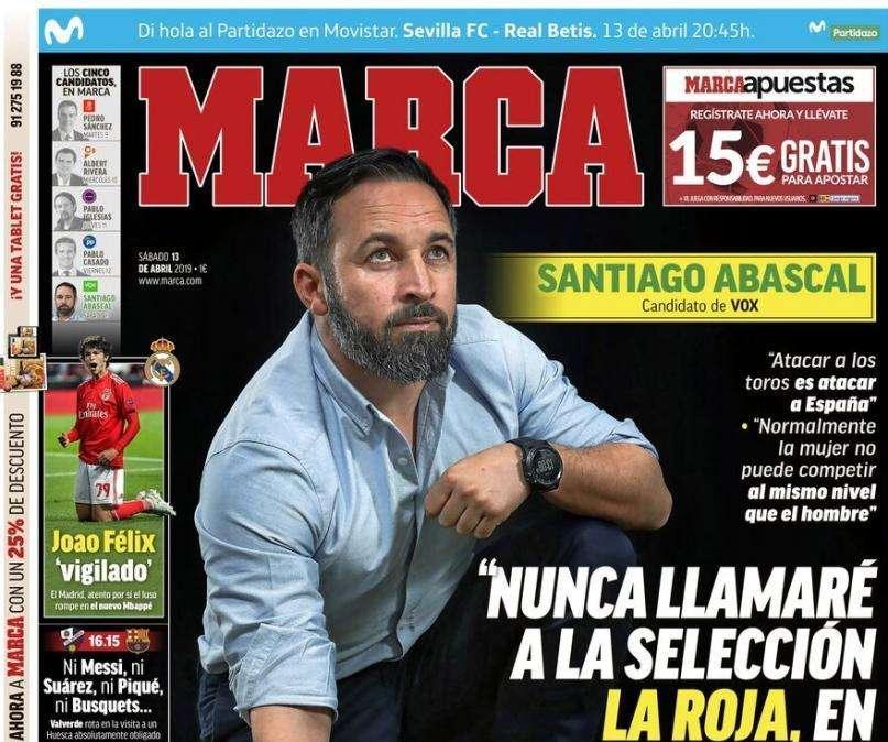 Marca destaca la irrupción de Joao Félix y el Madrid vigila al crack luso