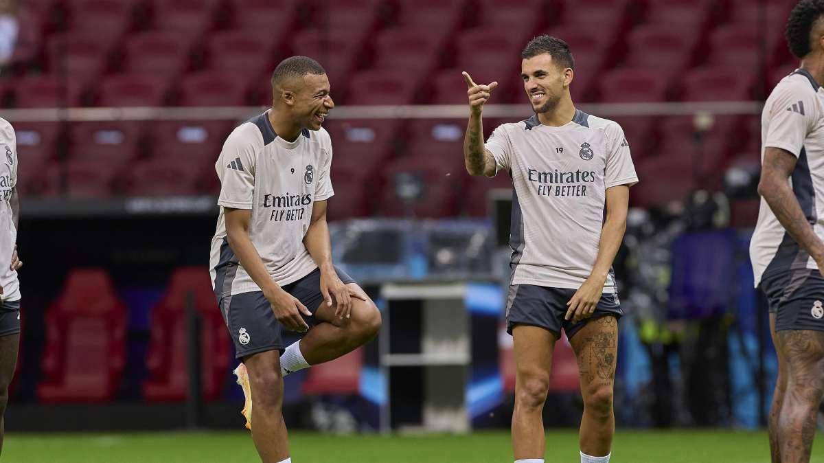 Ceballos reaparece en Valdebebas y sigue acortando plazos en su recuperación