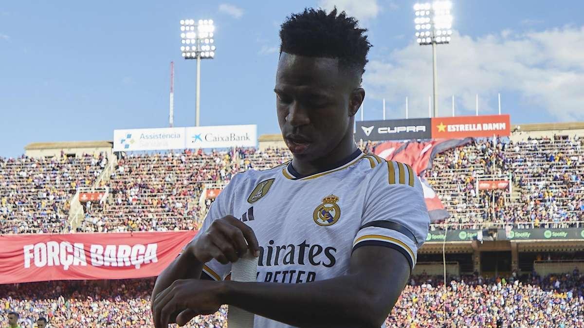 Vinicius no brilló, pero alcanzó una cifra mágica contra el Barcelona