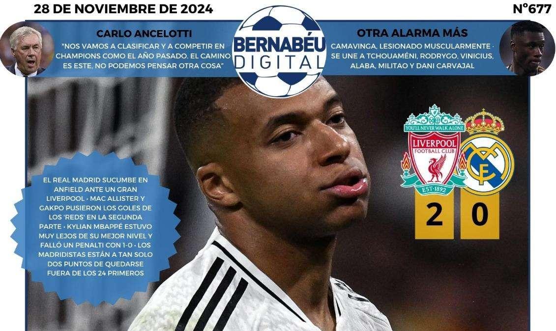 El hundimiento en Liverpool, en la portada BD de hoy