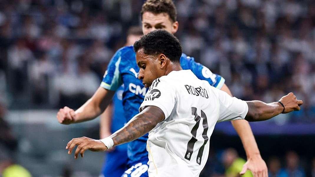 Rodrygo aporta pero no convence: las notas del Real Madrid - Olympique