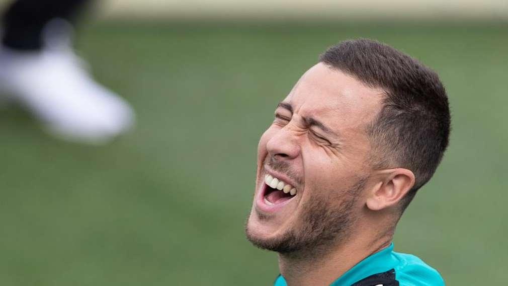 Hazard se burla del Real Madrid: "He estado descansando dos o tres años"