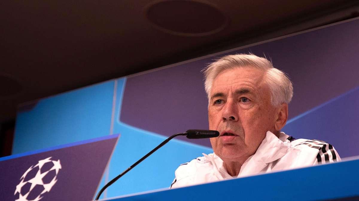 Carlo Ancelotti, en rueda de prensa: "¿Mi futuro? Puede que el club decida cambiar"