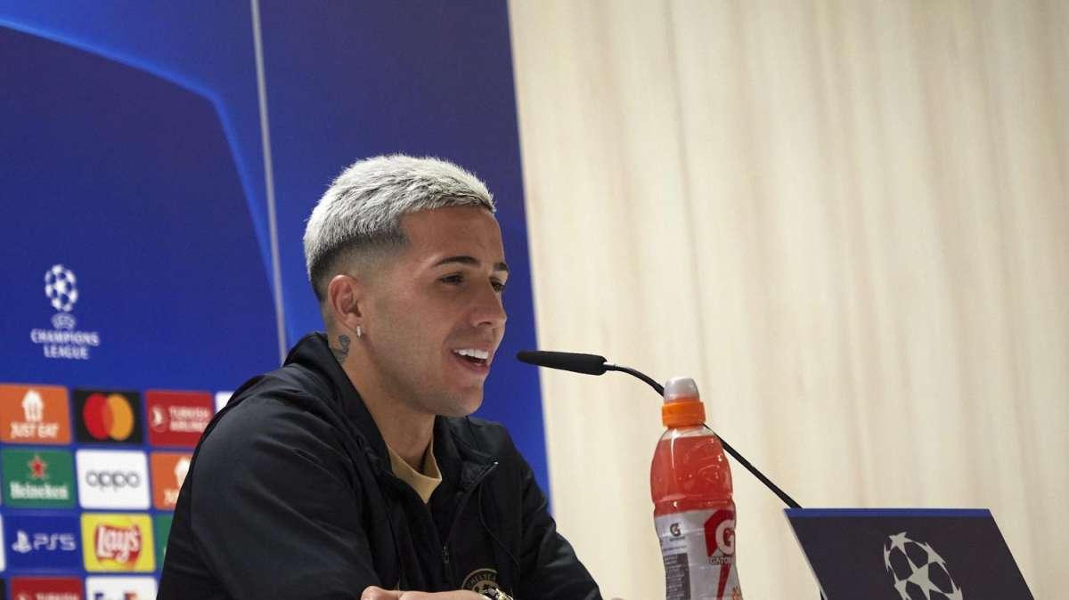 Enzo Fernández: "Modric y Kroos son una inspiración. ¿El Real Madrid? No hay miedo"