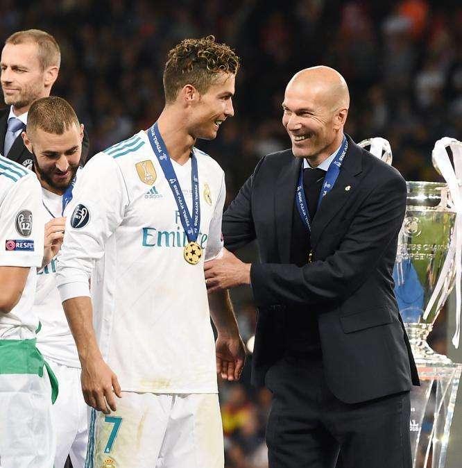 Cristiano, muy agradecido a Zidane: "Solo siento orgullo de haber sido tu jugador..."