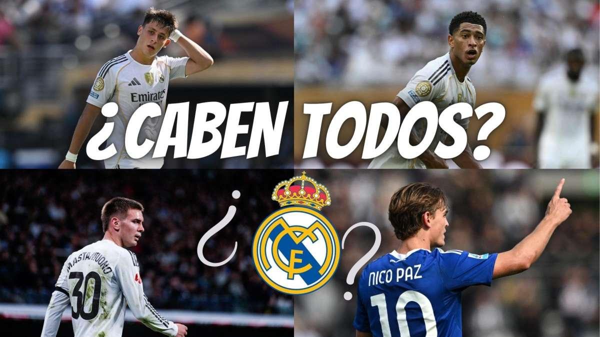 Güler, Bellingham, Mastantuono... Y Nico Paz: ¿caben todos en el Real Madrid?