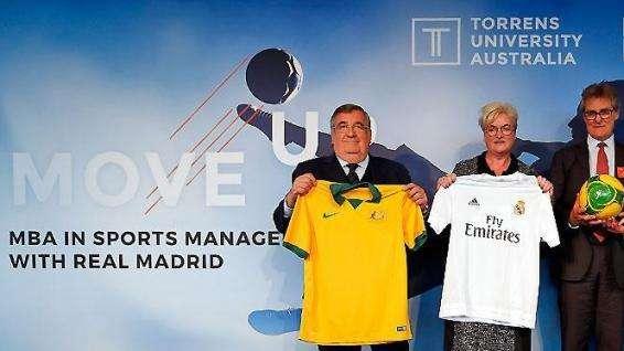 Presentación de la Escuela Universitaria del Real Madrid en Australia