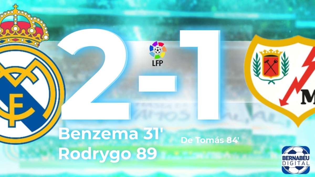 ¡Entra y elige al mejor jugador del Real Madrid - Rayo Vallecano!
