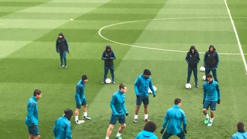 Informe de entrenamiento: James, lesionado, no entrena con el grupo