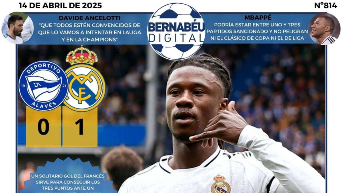 La portada BD abre con la victoria del Real Madrid en Vitoria