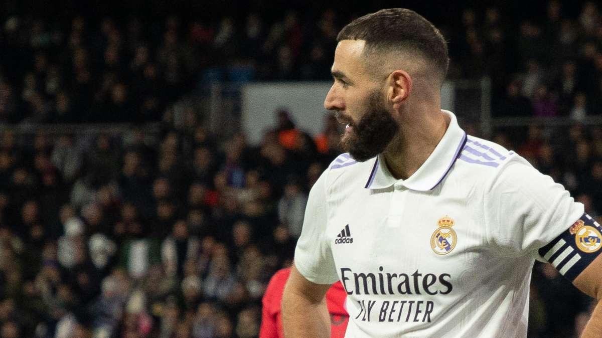 Benzema se reduce a la mitad