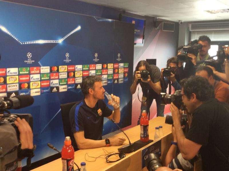 Luis Enrique: "Éste será un Sant Jordi muy recordado en Cataluña. El Madrid..."