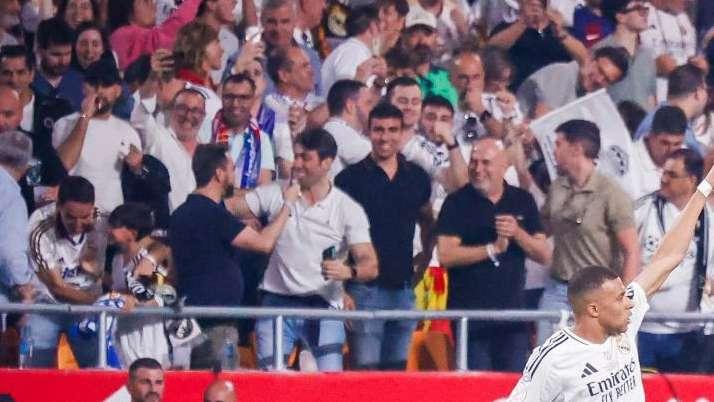Mbappé llegó al Real Madrid para una final como la de hoy