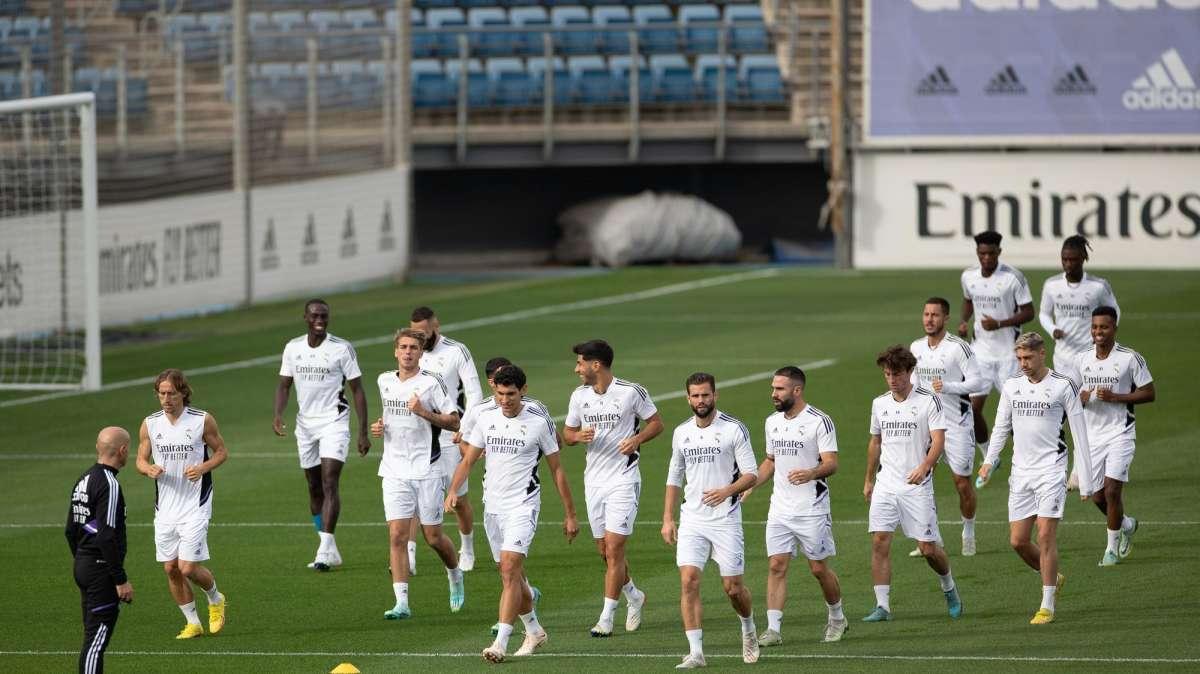 Informe del entrenamiento: dos bajas a 48 horas del Sevilla