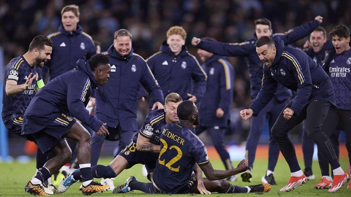 Nadie puede con el rey: la crónica del Man City - Real Madrid