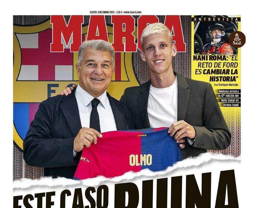 Marca saca en portada el caso Olmo y señala: "Es una ruina"
