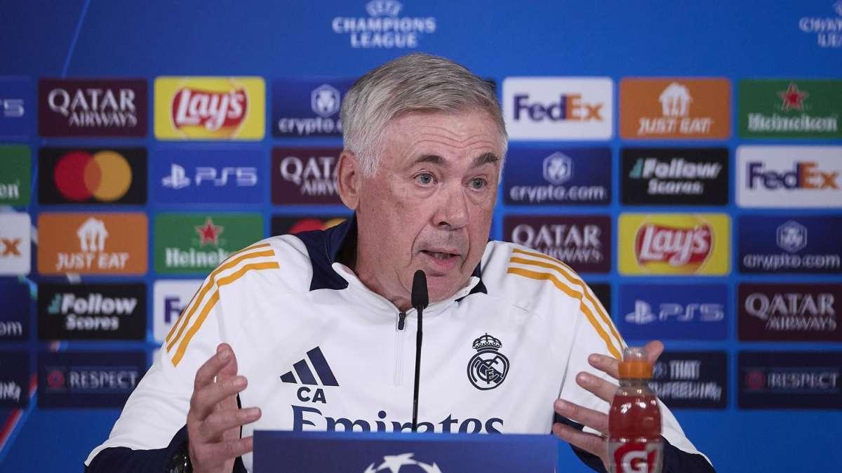Ancelotti en rueda de prensa: "Nadie quería jugar este fin de semana y me parecía la decisión correcta"