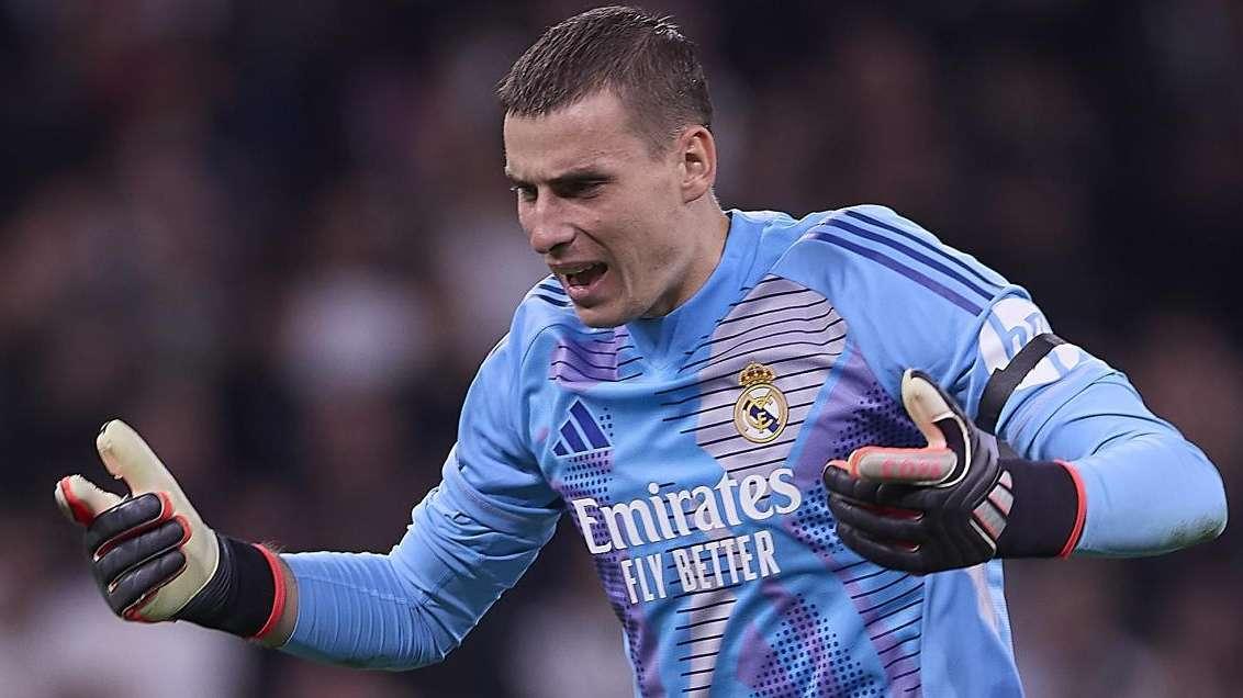 Sorpresa en el Real Madrid: abren la puerta de salida a Lunin
