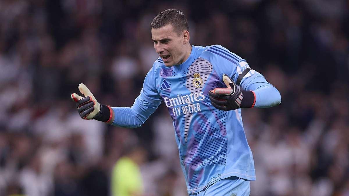 Giro radical en el futuro de Lunin en el Real Madrid: decisión tomada