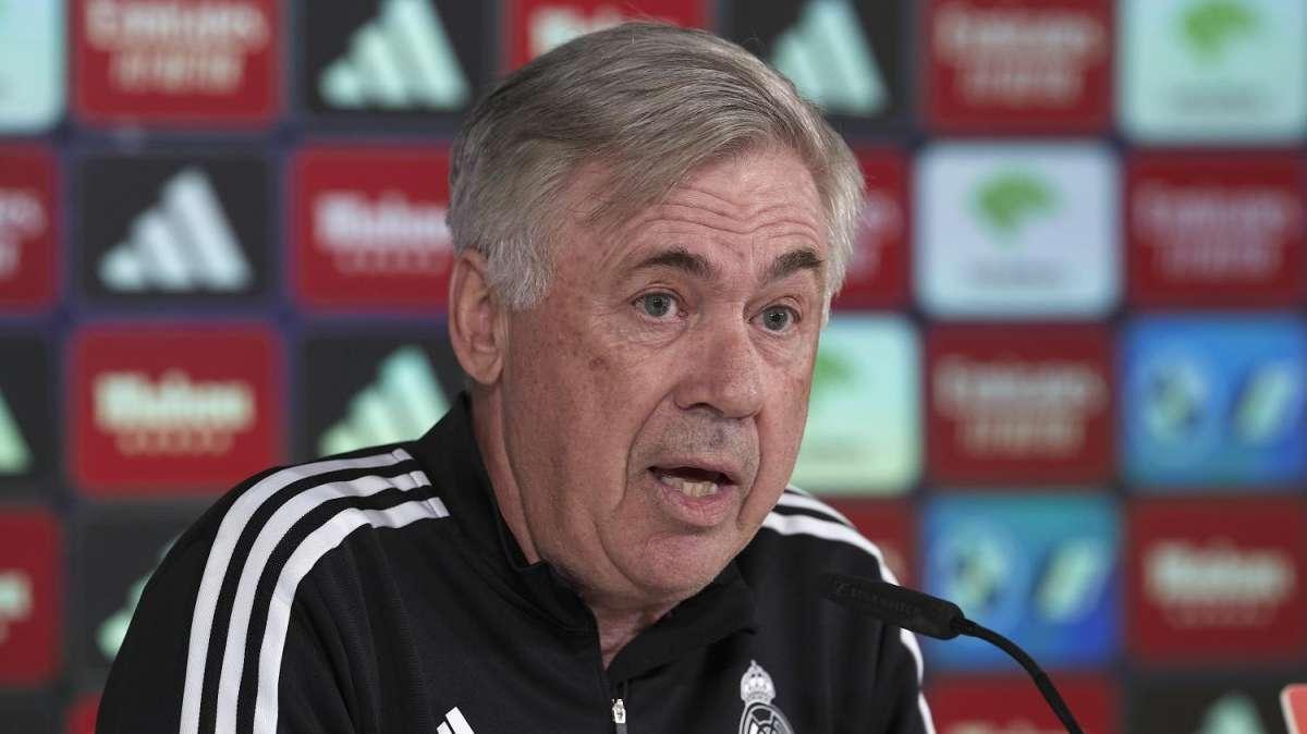 Ancelotti explica la ausencia de Vinicius en el último entrenamiento del Real Madrid