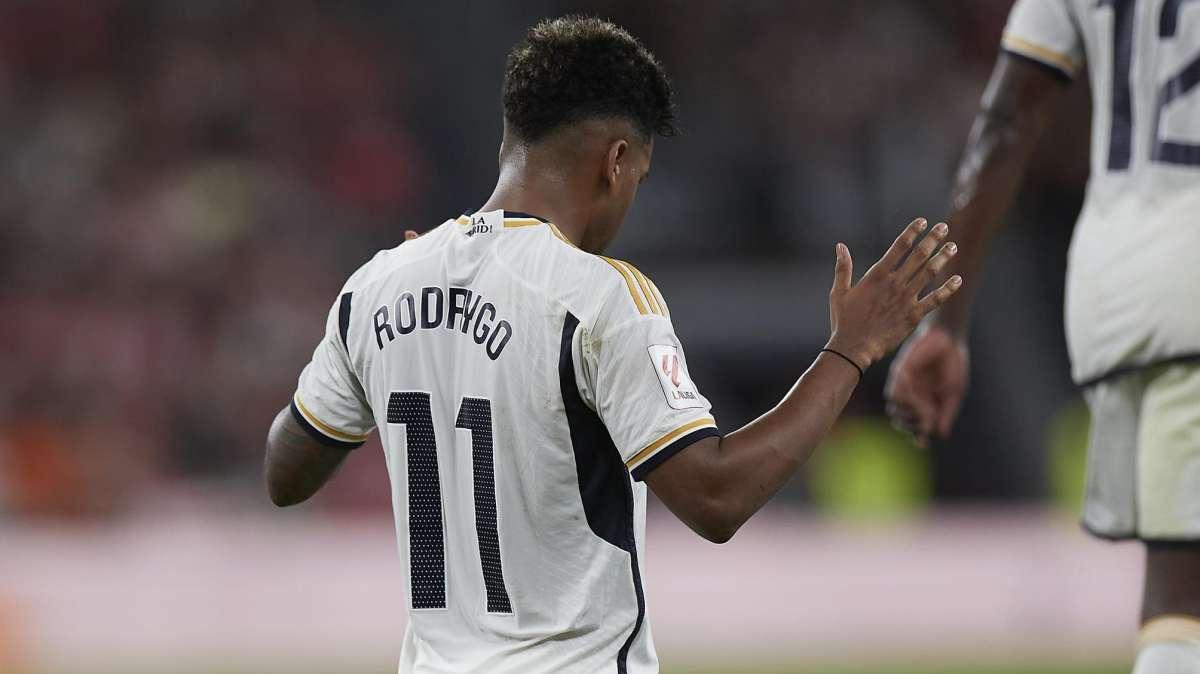 Rodrygo: "Hoy he jugado en una posición que me gusta. Bellingham..."
