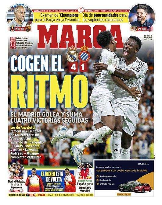 PORTADA | Marca: "Cogen el ritmo"