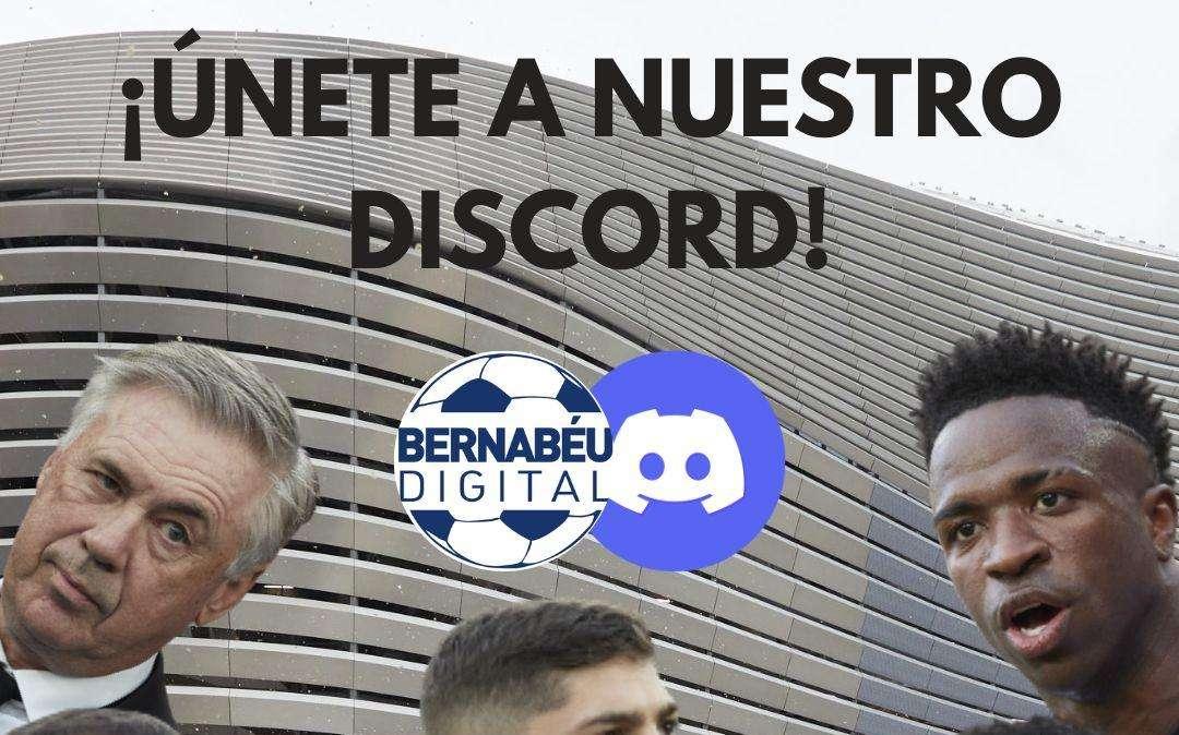 ¡Ya puedes unirte a nuestro canal de Discord! ¡Todo sobre el Real Madrid!