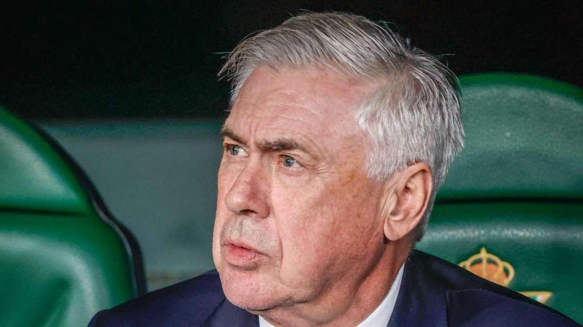 Ancelotti, sobre los tocados: "Ojalá se pueda recuperar para el miércoles"