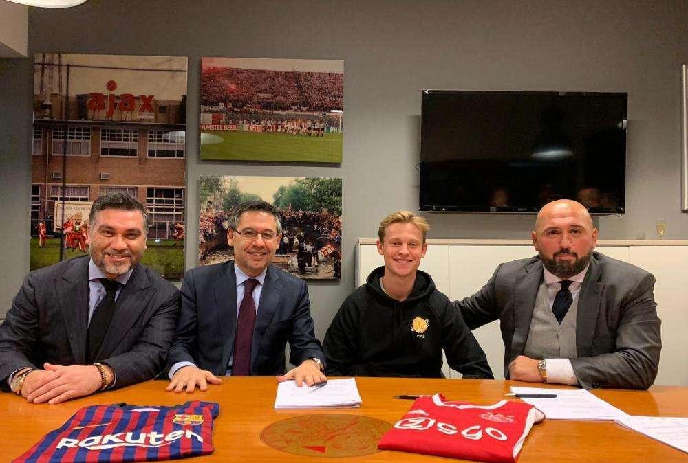 Valverde contradice a los aficionados: "¿De Jong? Es un proyecto de futuro"