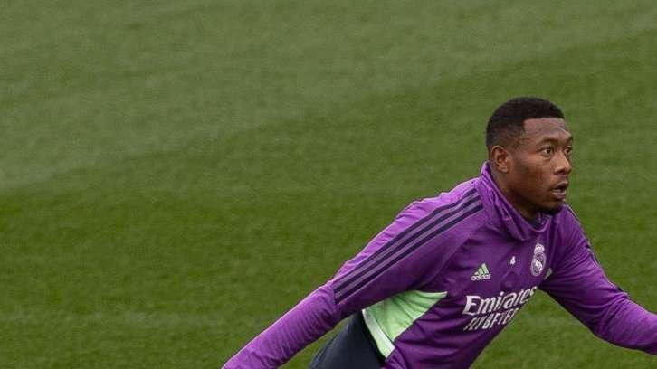 Informe del entrenamiento: Ancelotti recupera a David Alaba