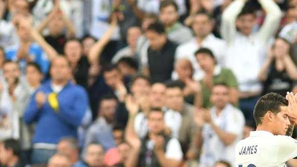 James defiende a un ídolo del Real Madrid: "Es el mejor del mundo"