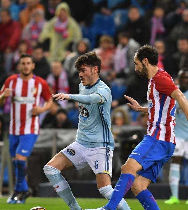 Jozabed, jugador del Celta: "Creo que hemos salido perjudicados en las decisiones arbitrales"