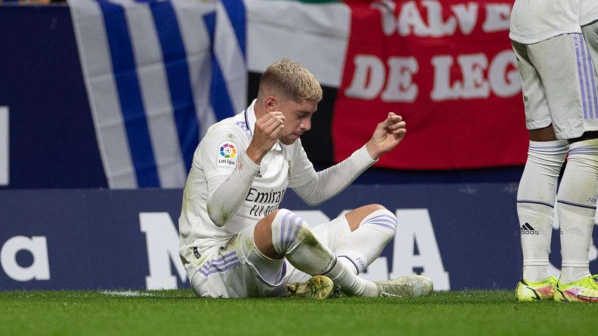 Fede Valverde y el porqué de su celebración en el derbi