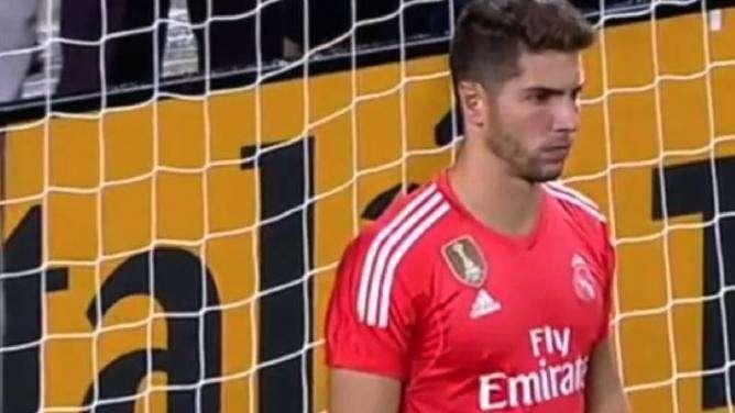 Luca Zidane tras su debut: "Estoy muy contento, la camiseta la guardaré en casa"