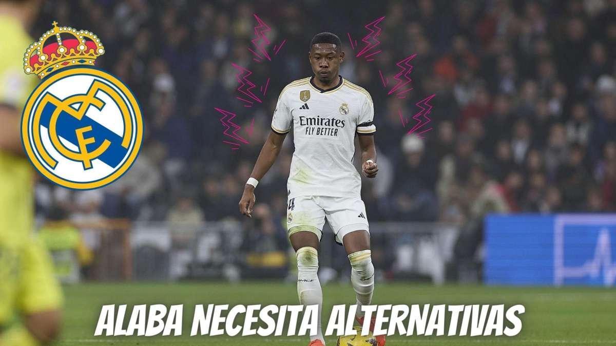 Todas las alternativas a Alaba: Ancelotti tiene que elegir