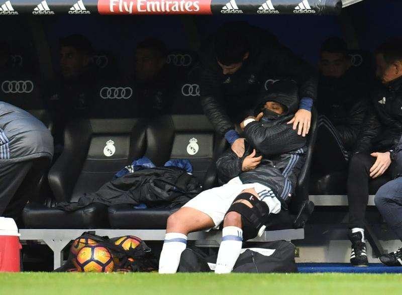 Un 2017 maldito: un tercio de la plantilla del Madrid se ha lesionado en solo tres semanas