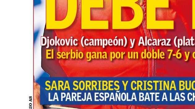 PORTADA | AS: "Dos goles de Pau Víctor dan otro clásico americano a un Barça más intenso"