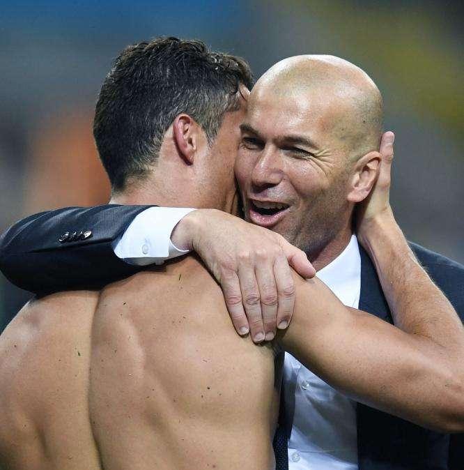 Zidane arremete contra el entrenador del Gremio: "Cristiano es mejor que él"