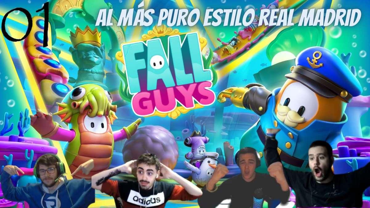 GAMING BD | Fall Guys #01: Carvajal, Mendy, victoria al más puro estilo Real Madrid...