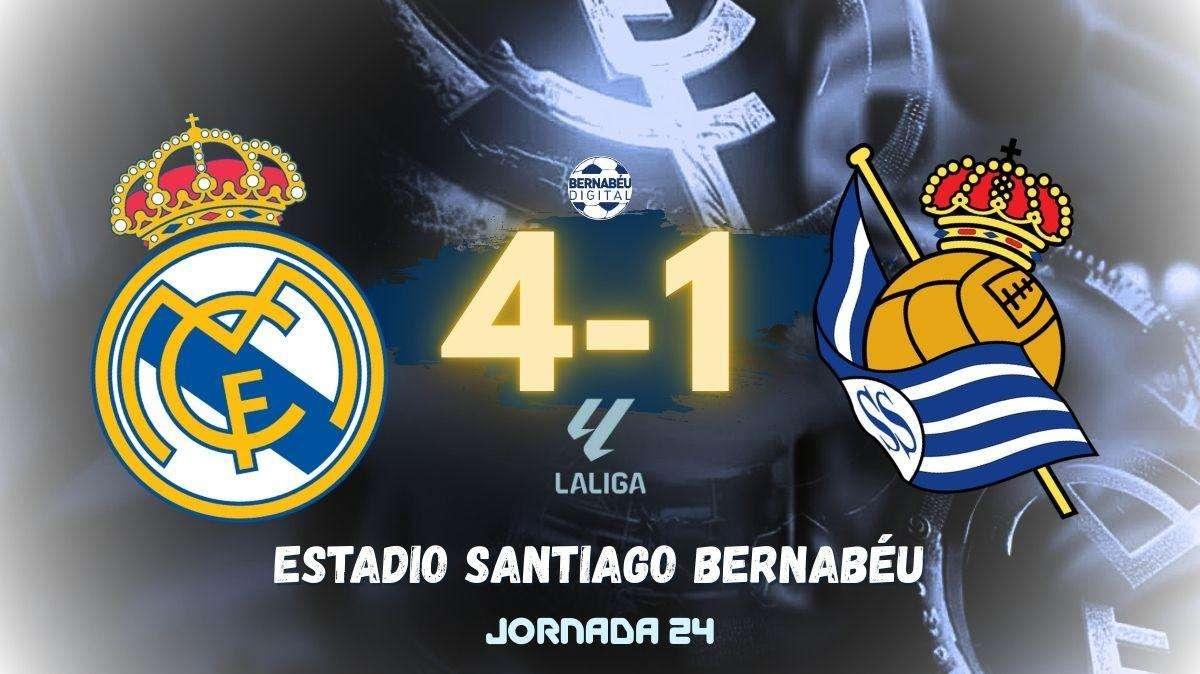 Real Madrid 4-1 Real Sociedad | Previa, directo y post partido