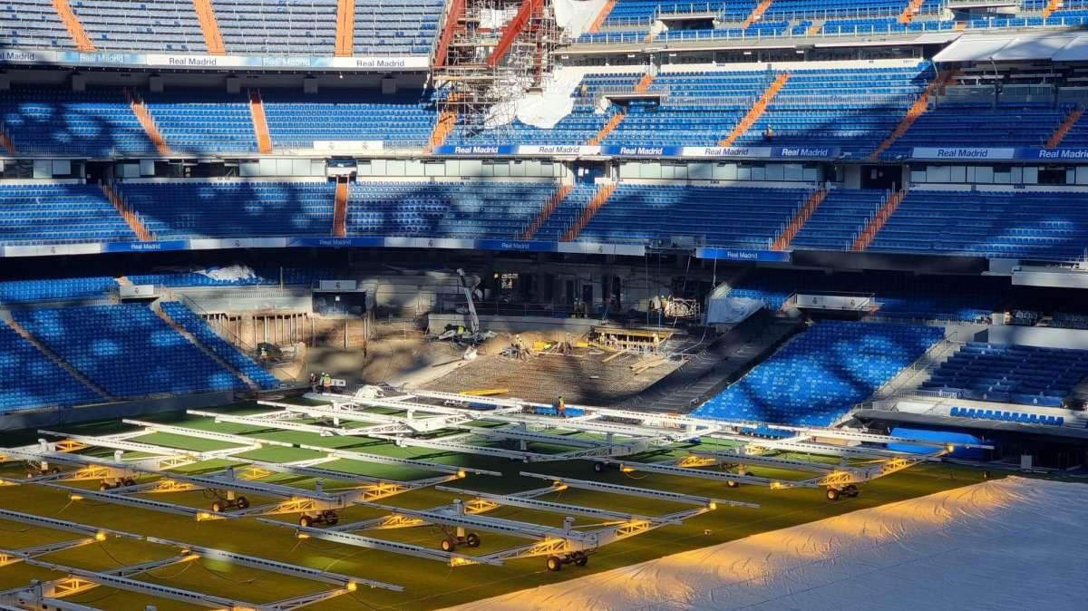 VÍDEO | ¡Hormigonan ya el nuevo túnel del Santiago Bernabéu!