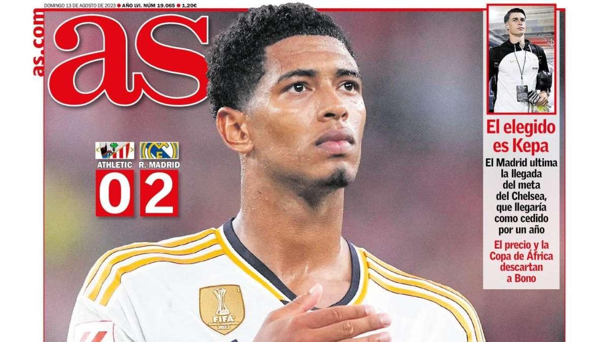PORTADA | AS: "Bellingham es el jefe"