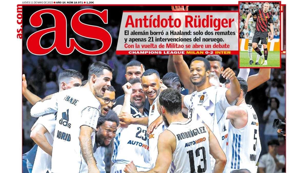 PORTADA | AS: "Histórico y heróico"
