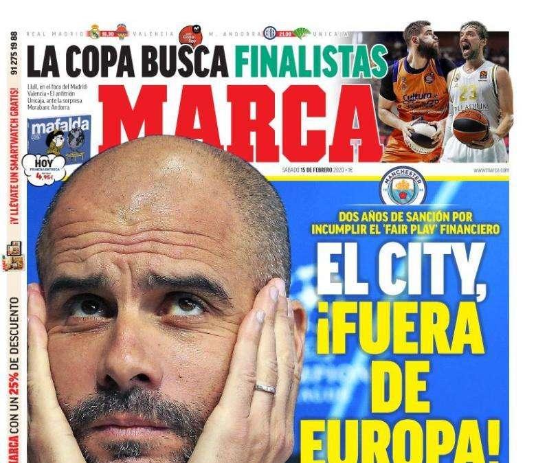 PORTADA - Marca: "El próximo 'partido' de Sergio Ramos"