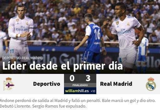 As en portada: "Líder desde el primer día"
