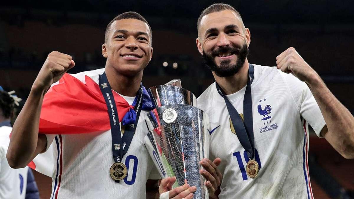 La cariñosa felicitación de Mbappé a Benzema por su 34 cumpleaños 