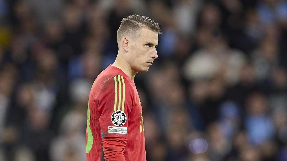 El futuro de Lunin, en sus horas más críticas: el Real Madrid lo tiene claro