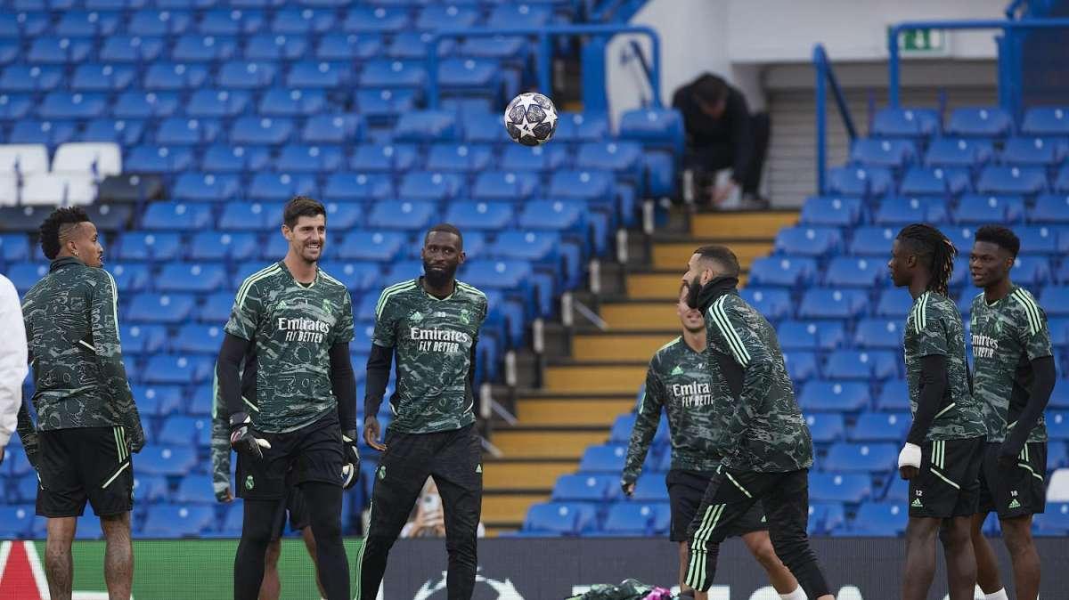 Las mejores imágenes del entrenamiento del Real Madrid