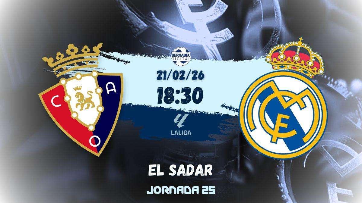 Osasuna 2-1 Real Madrid | ¡Sigue aquí el mejor pospartido!